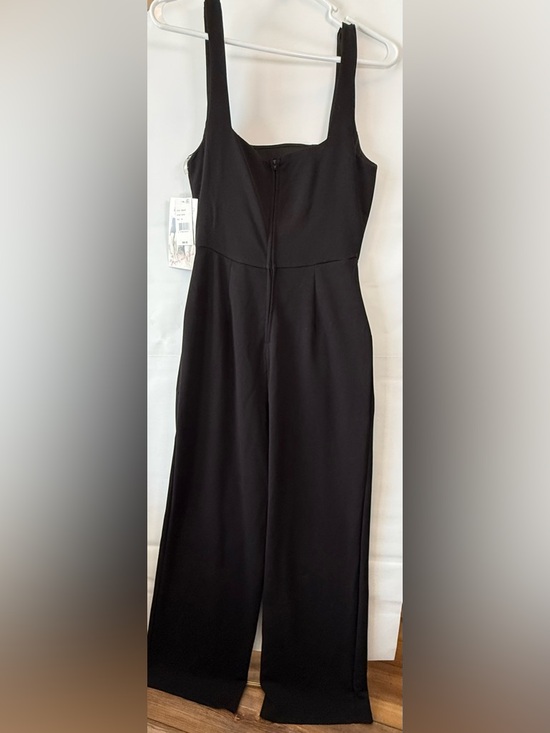 honey & Rosie Pants - Honey & Rosie Black Wide Leg Jumpsuit Women Medium Sleeveless Dressy Elegant
